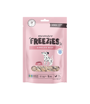 Monster Dog Freeze Dried Treats Singles Beef 150g