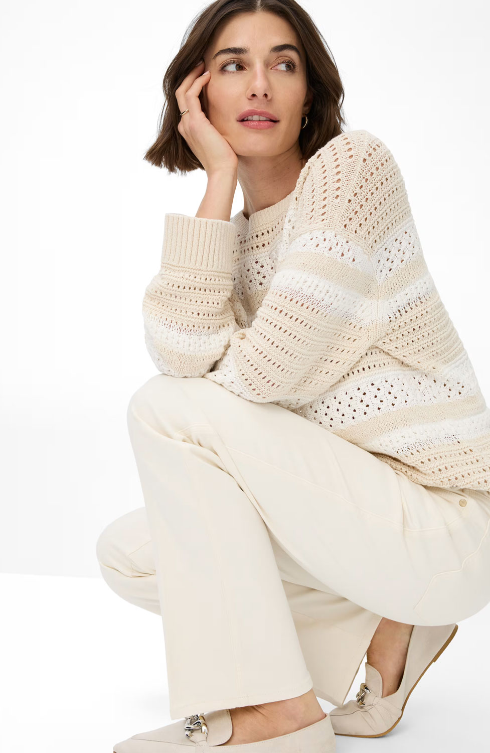Jeans Mary bootcut offwhite - 3