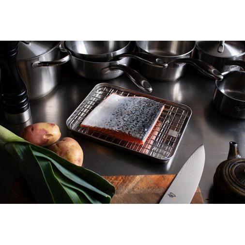 CULIMAT Gastrobleck med galler 26 x 20 cm - 3