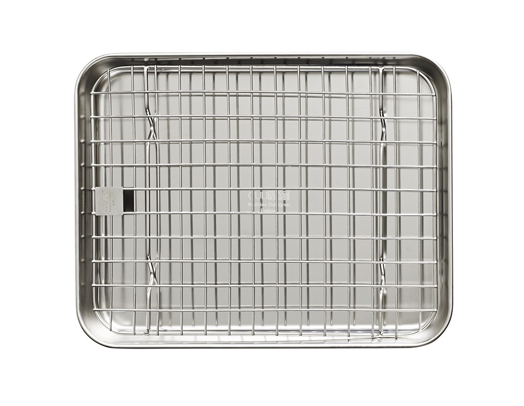 CULIMAT Gastrobleck med galler 26 x 20 cm