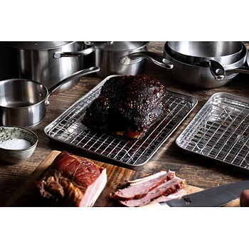 CULIMAT Gastrobleck med galler 32 x 25 cm