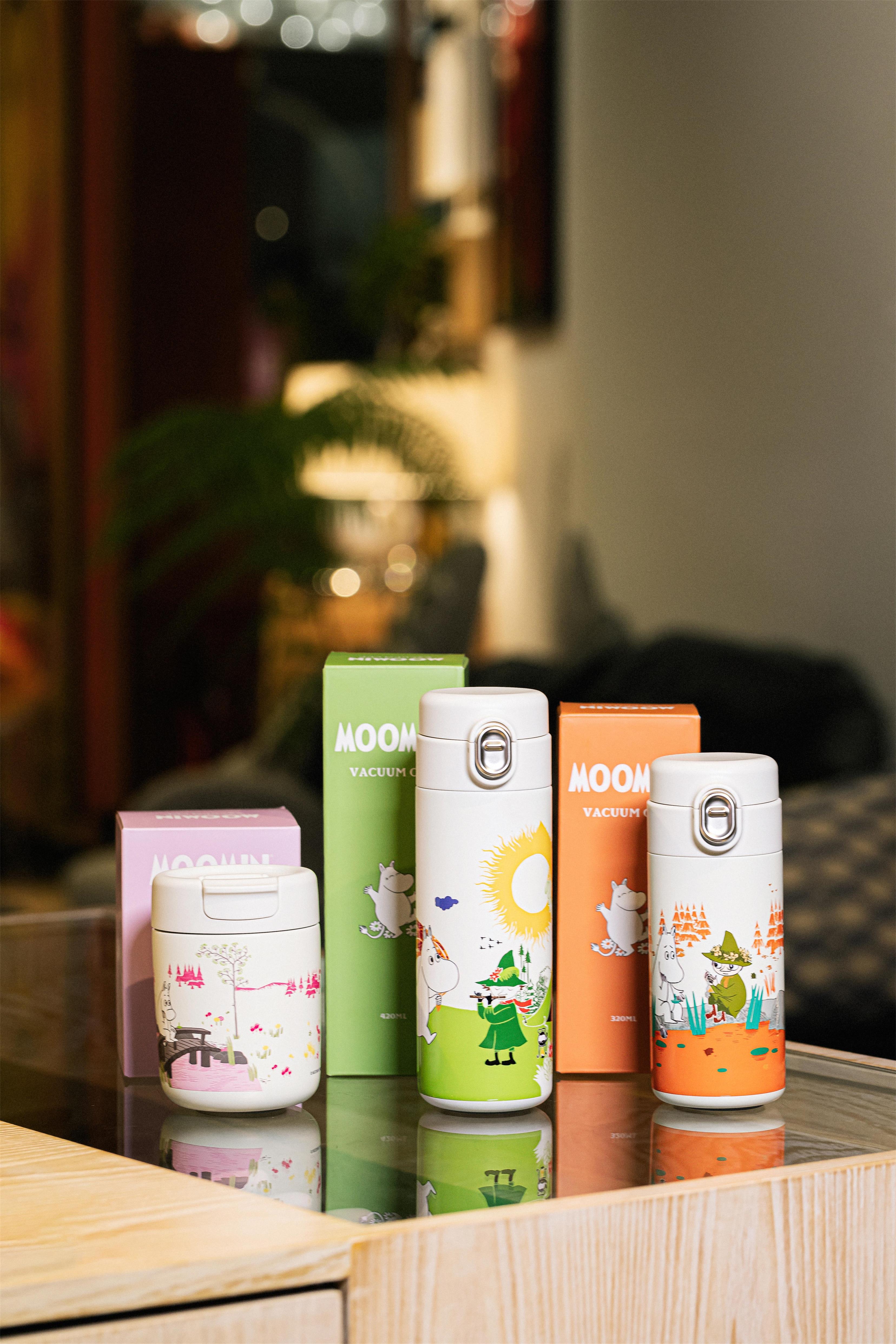 Moomin Thermos Cup 320 ml - White/Pink - 3