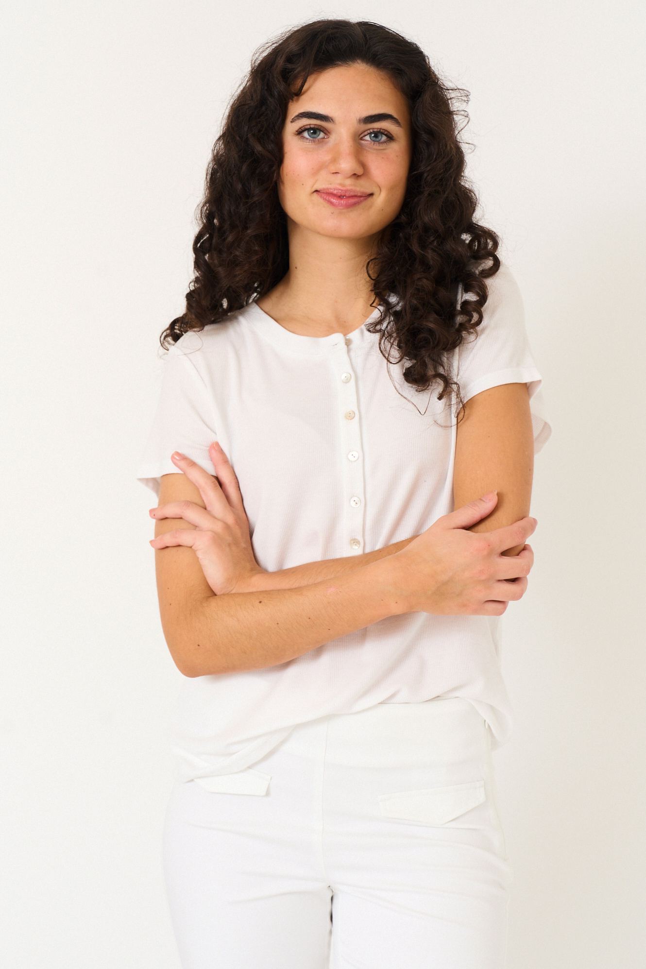 Freja t-shirt  vit - 4