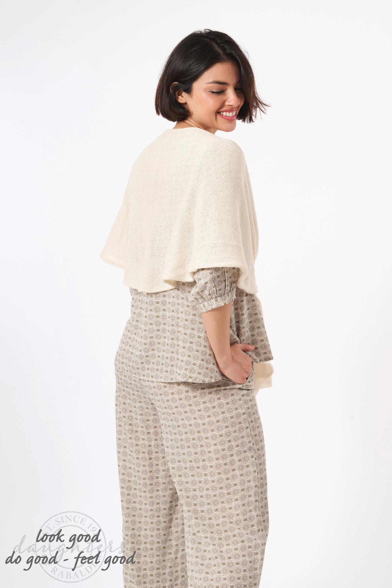 Elvira alpaca poncho  lily - 5