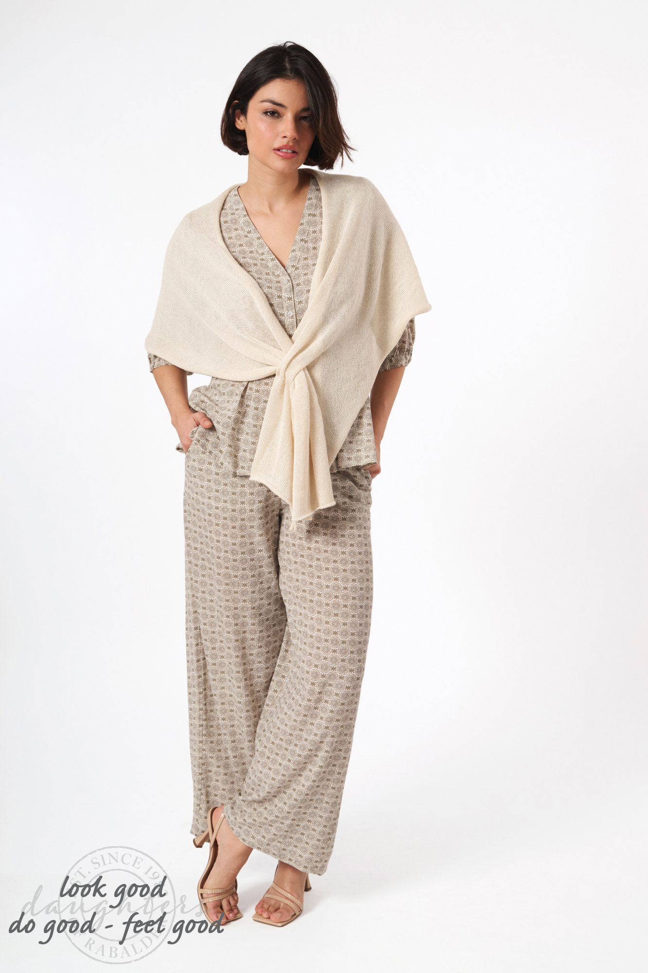 Elvira alpaca poncho  lily - 4
