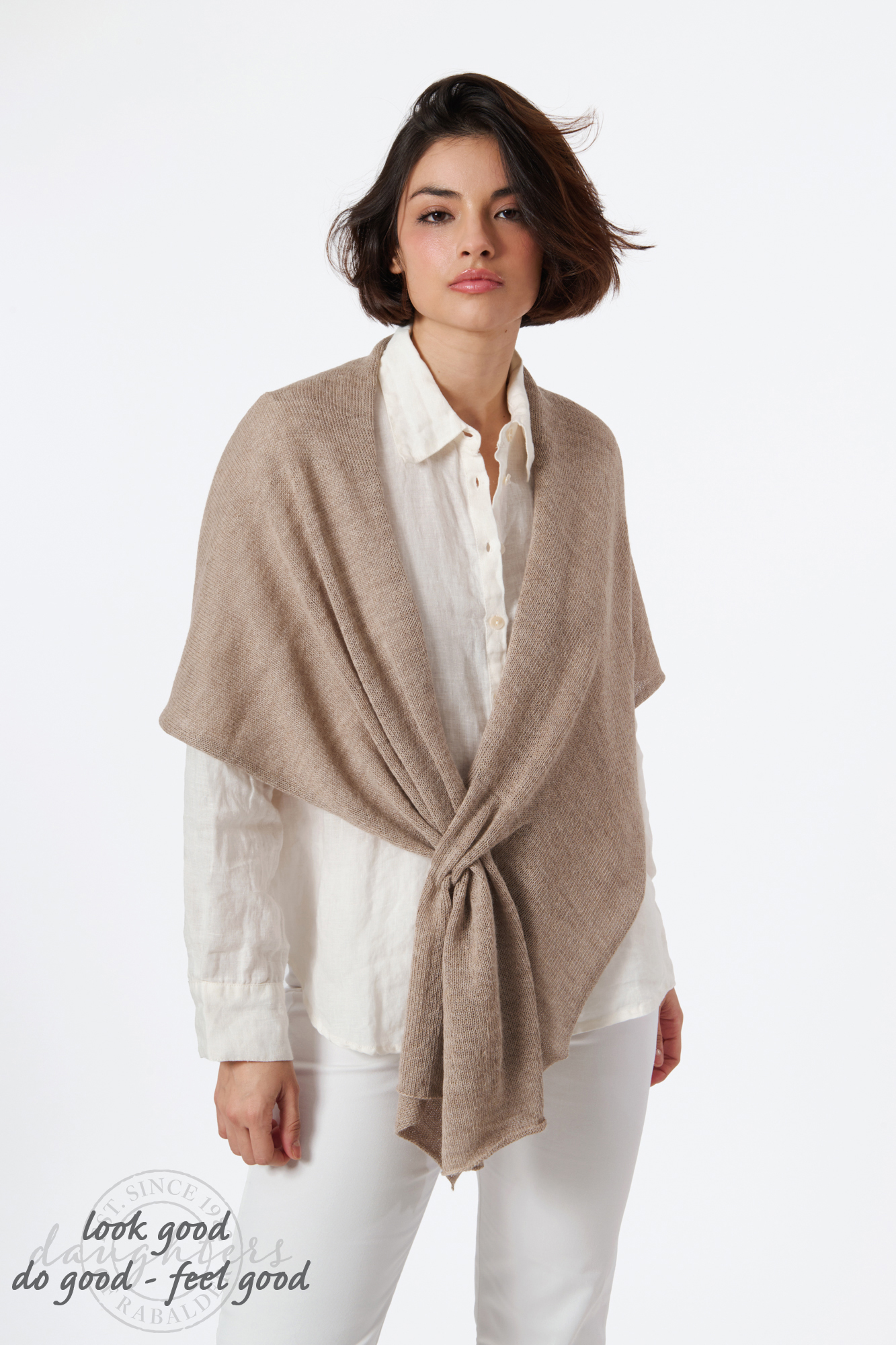 Elvira alpaca poncho  linne - 2