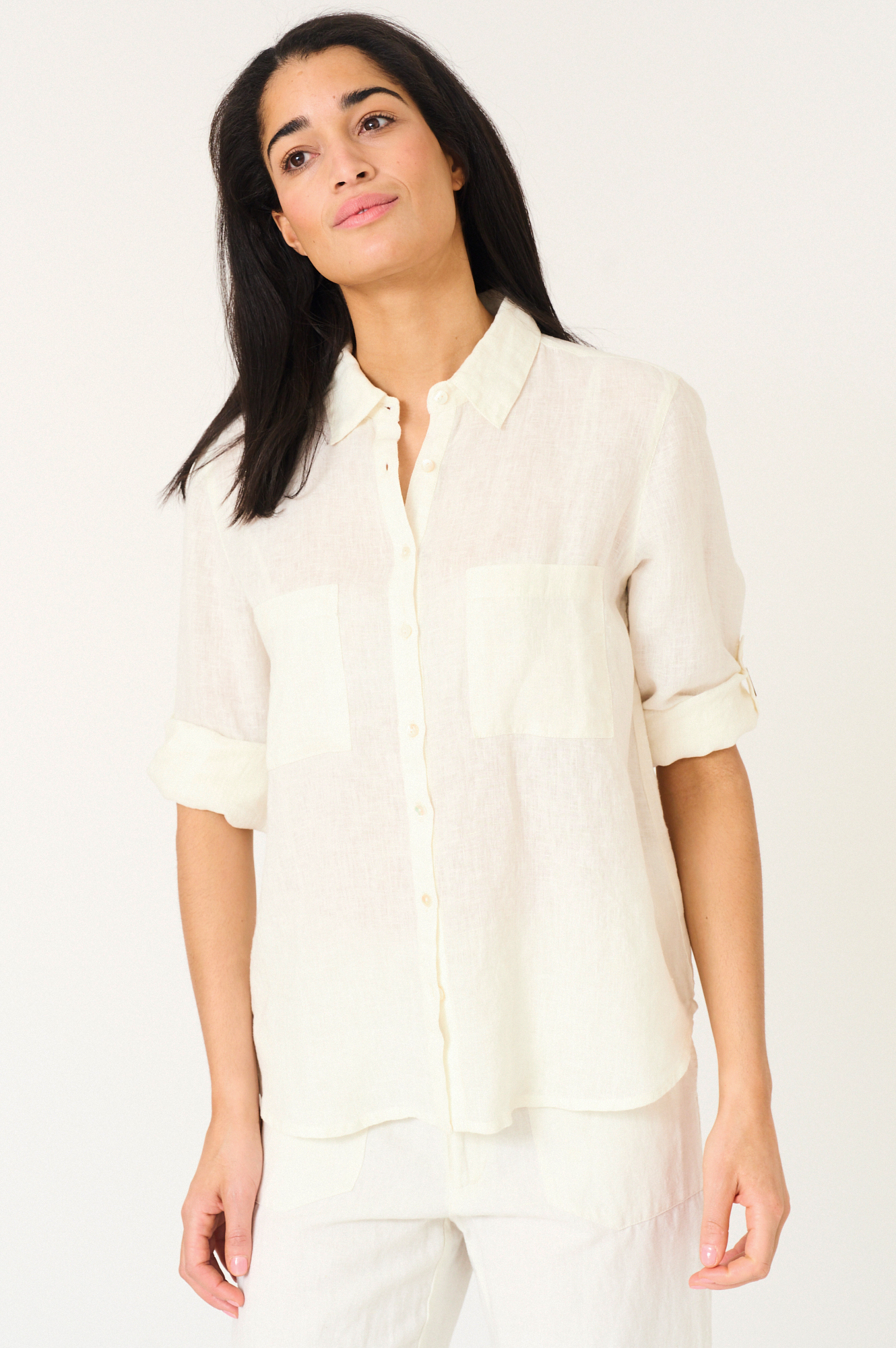 Donna skjorta  oyster - 5