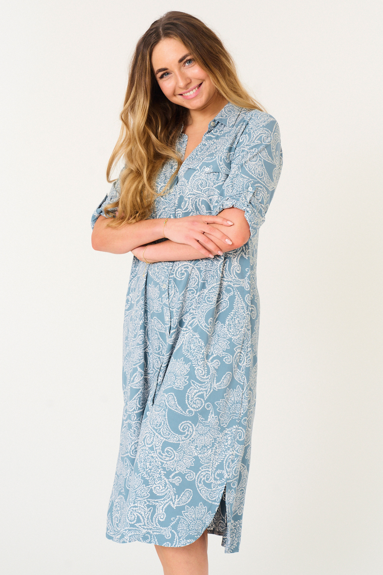 Dawn dress  teal - 4
