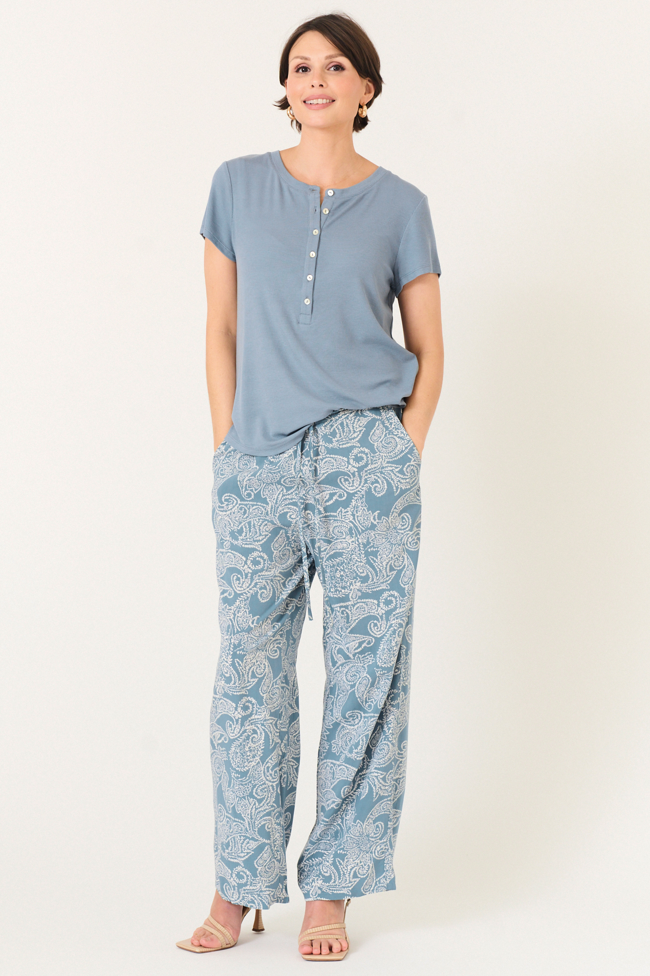 Deanne byxa  teal