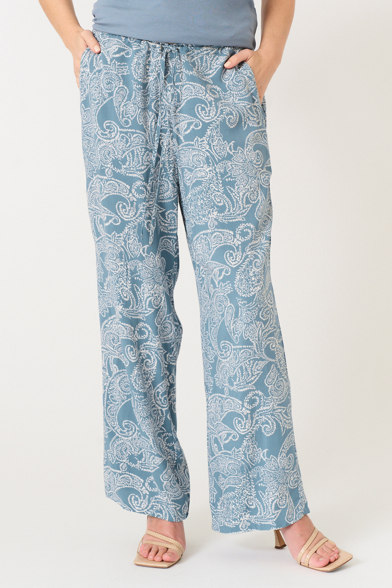 Deanne trouser  teal - 4