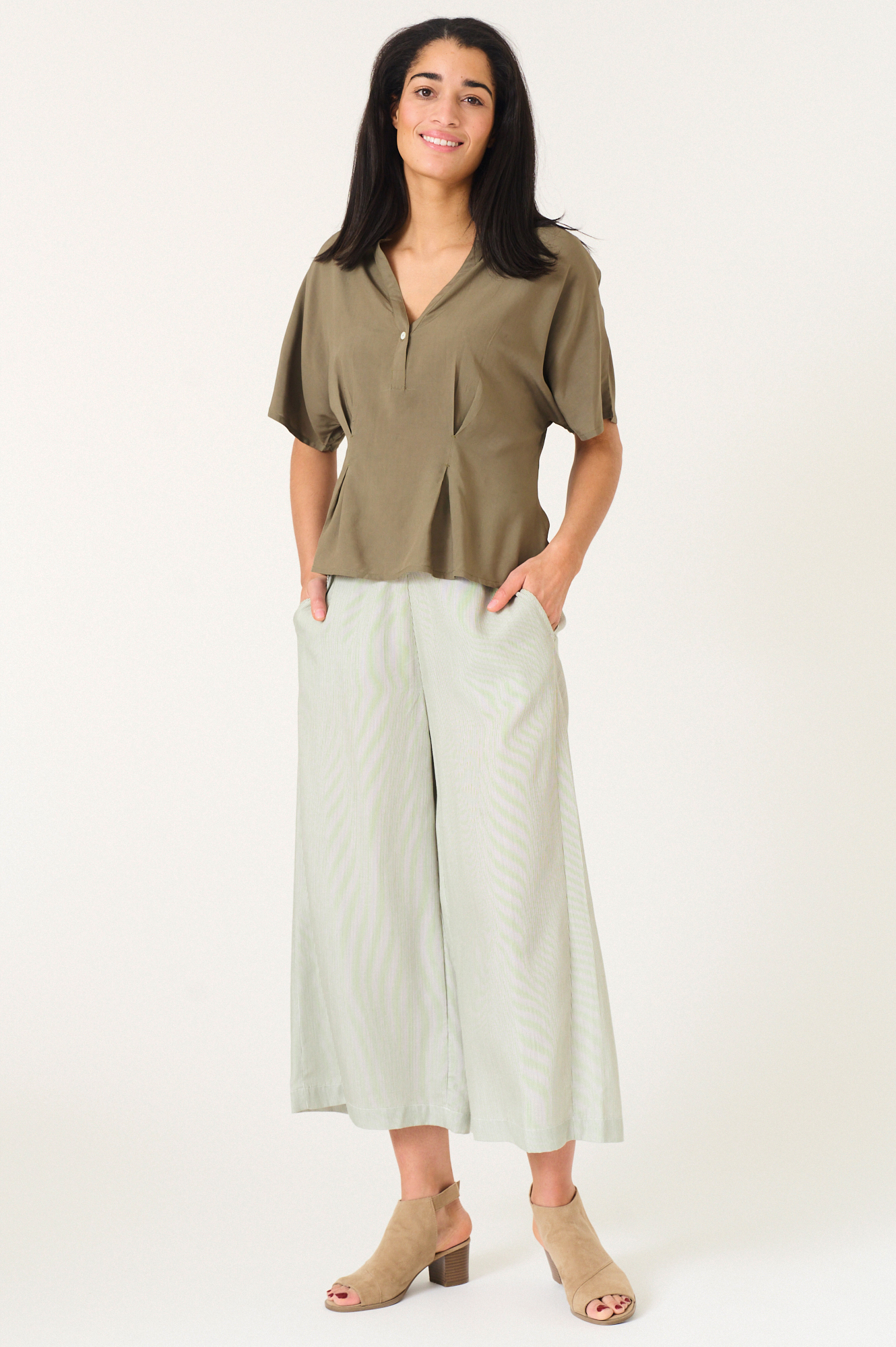 Denise trouser  asparagus - 11