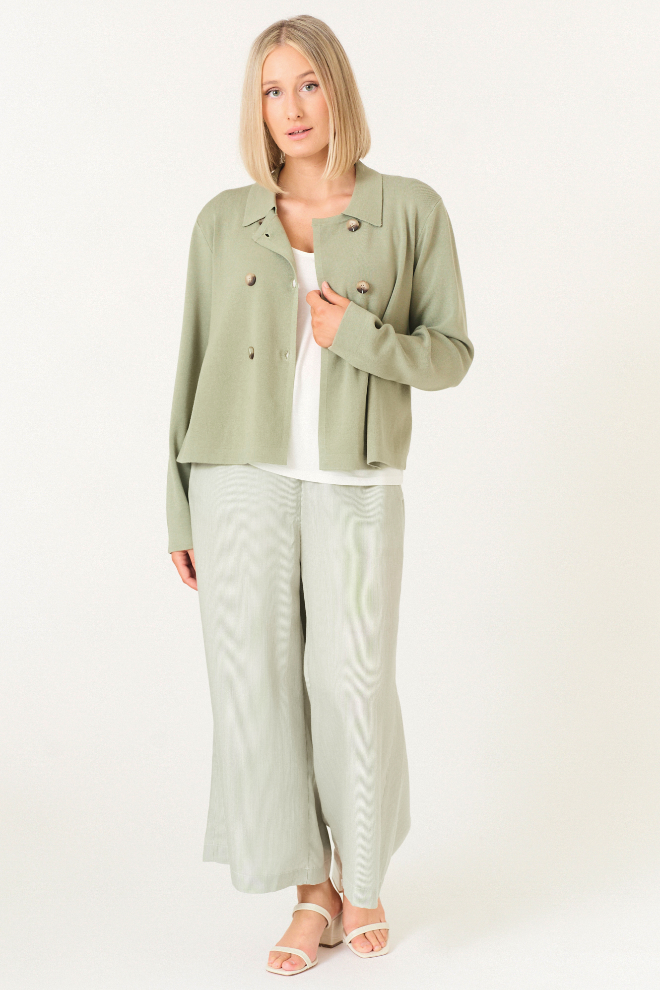 Denise trouser  asparagus - 2