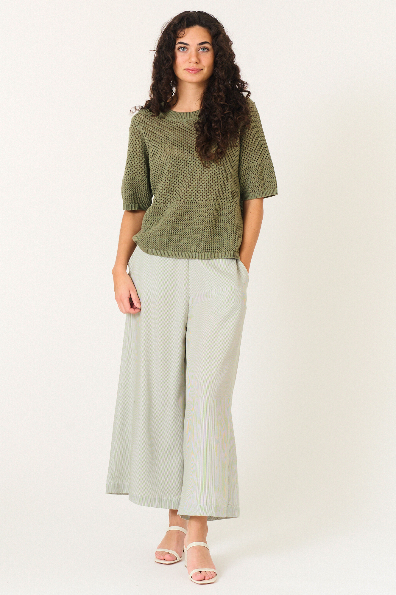 Denise trouser  asparagus - 14