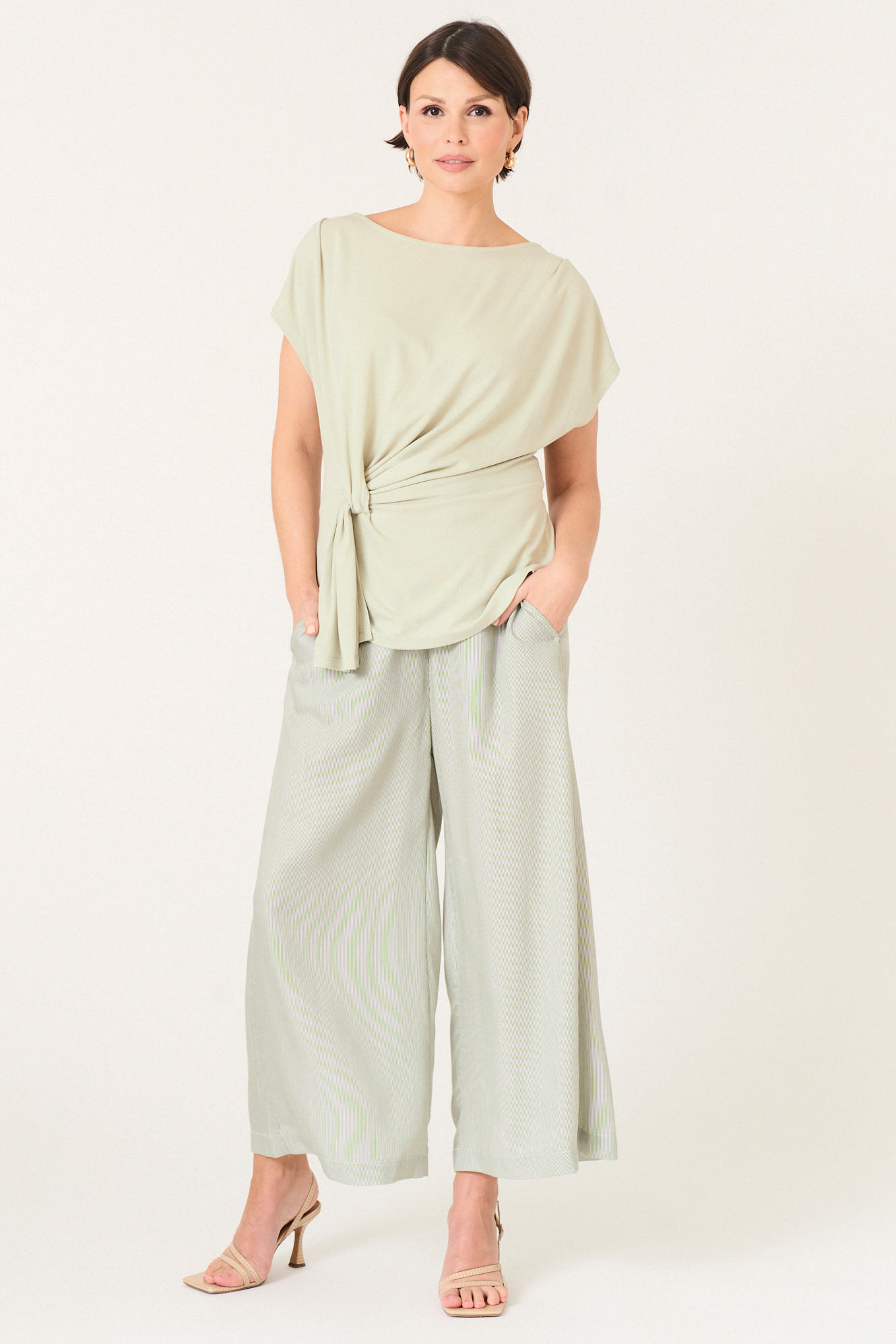 Denise trouser  asparagus - 12