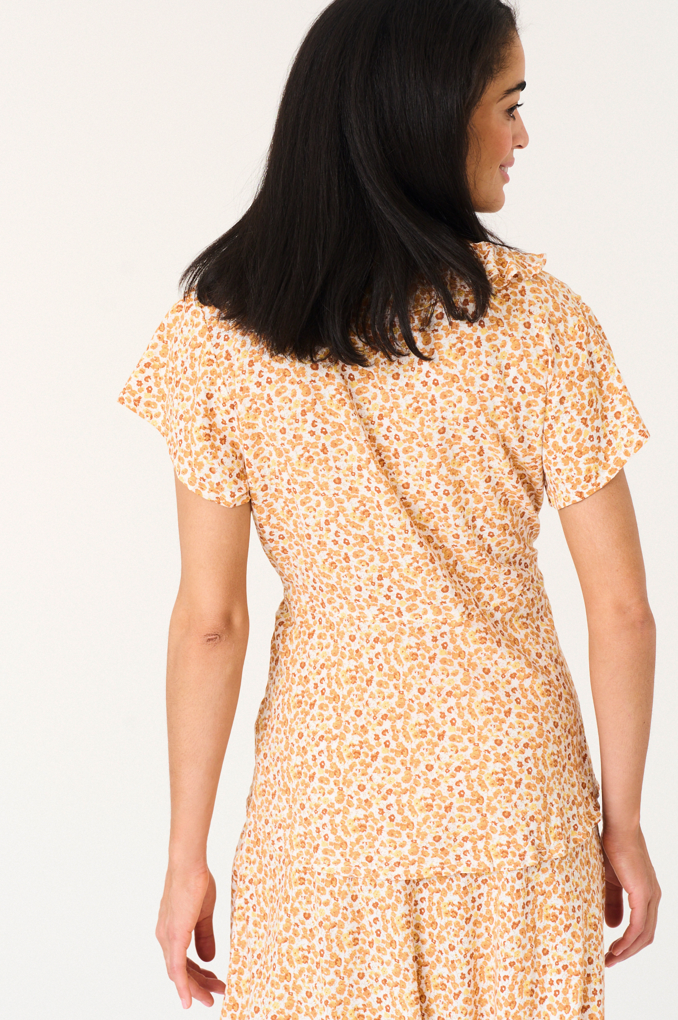 Daphne blouse  apricot - 4