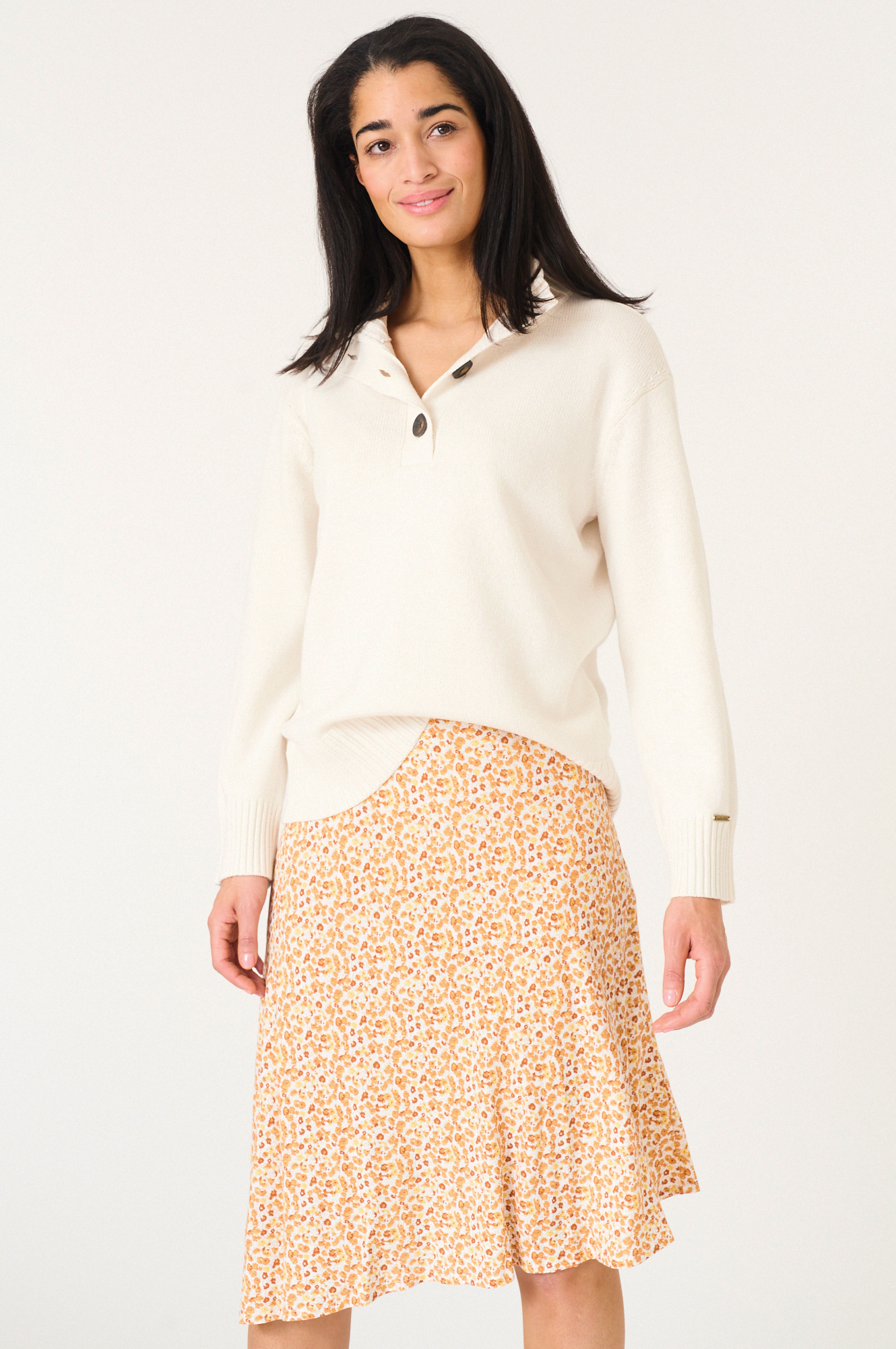 Davina skirt  apricot - 2
