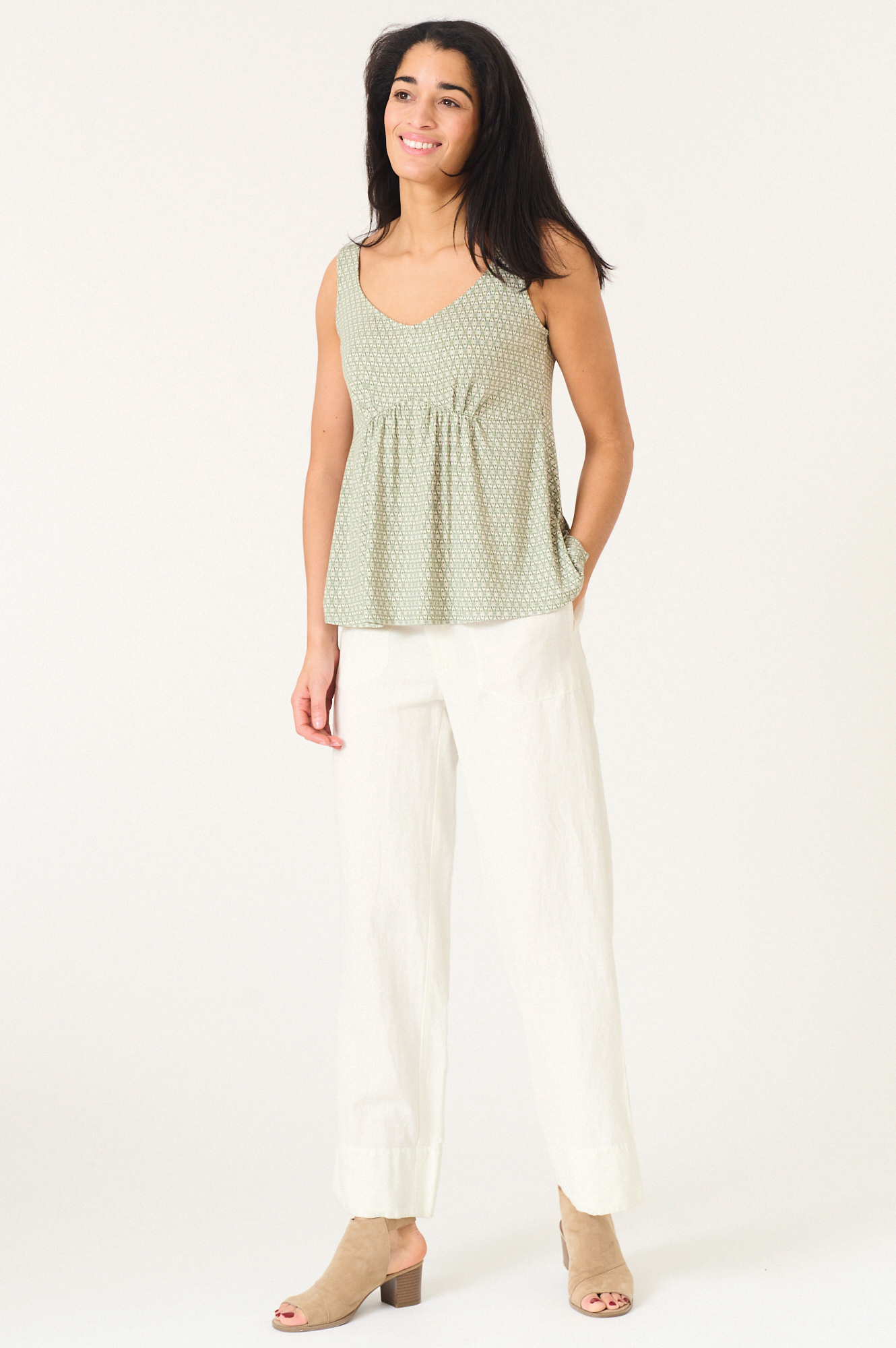 Doris trouser  oyster - 11