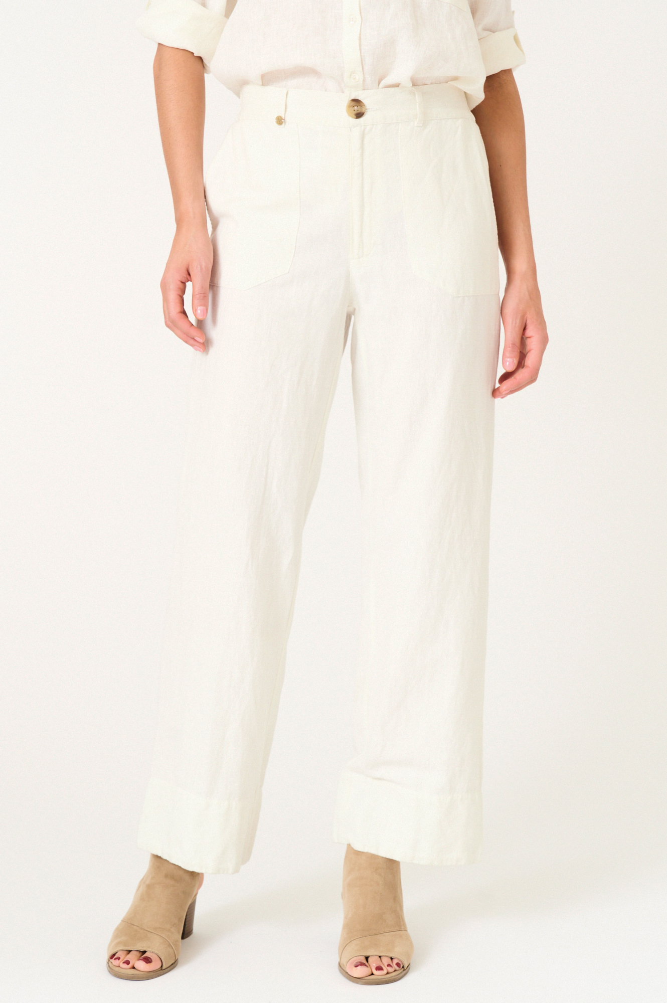 Doris trouser  oyster - 7