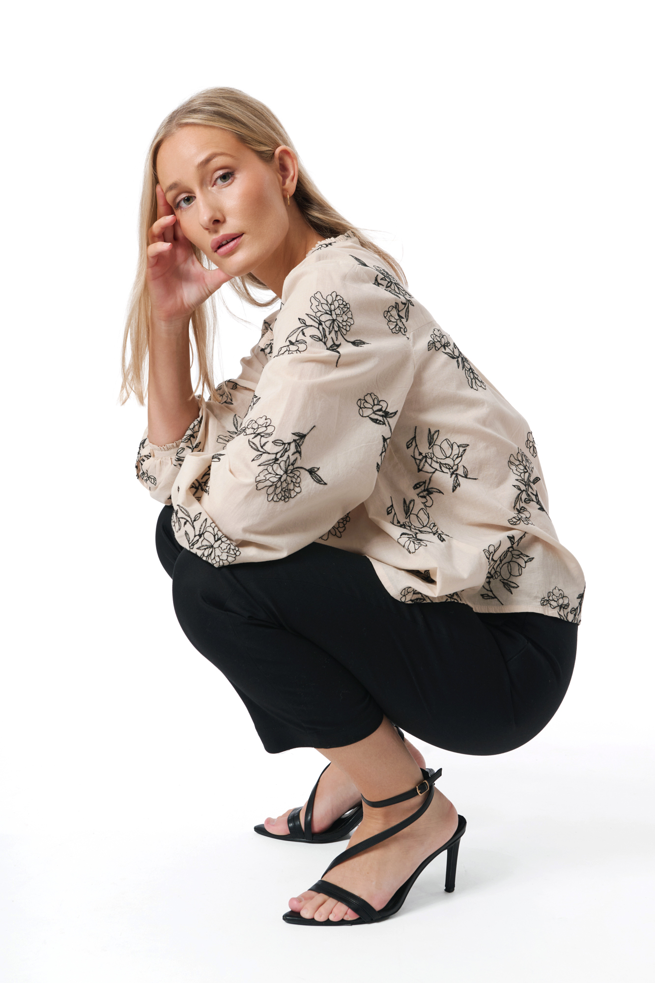 Doreen capri  svart - 4