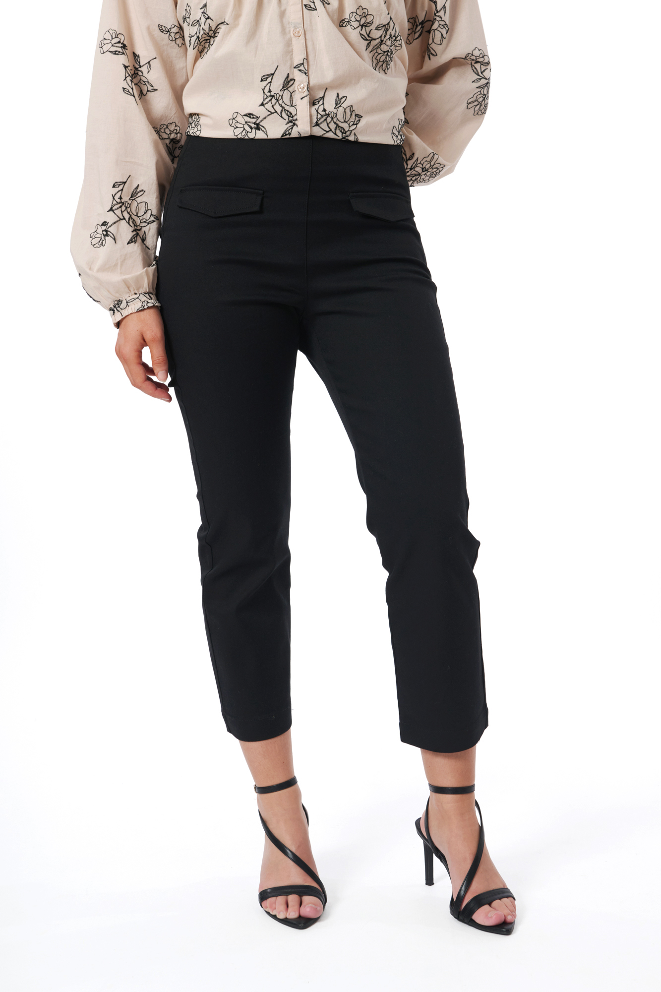 Doreen capri  svart - 6