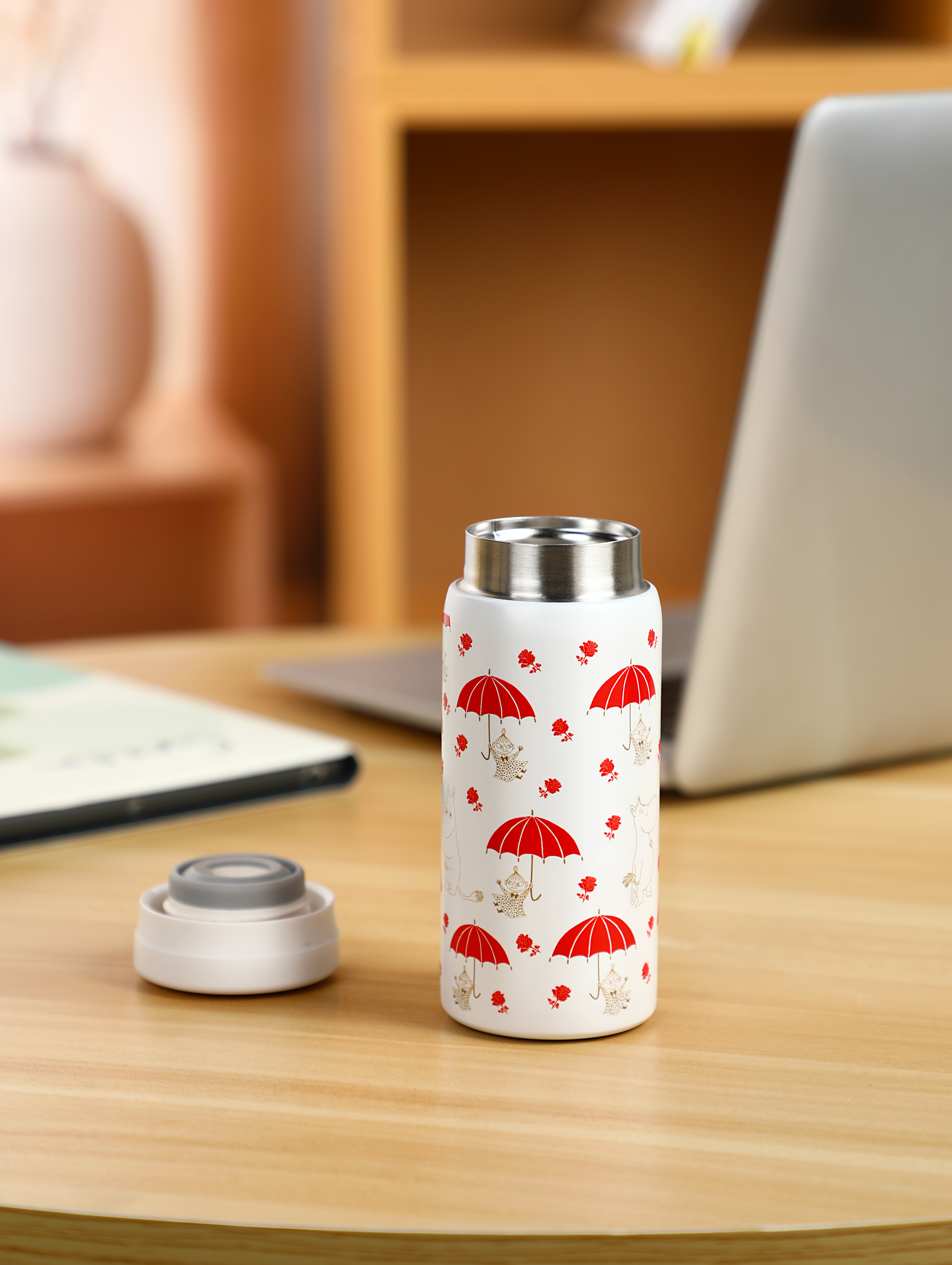 Moomin Thermos Bottle 200 ml - Purple My - 2