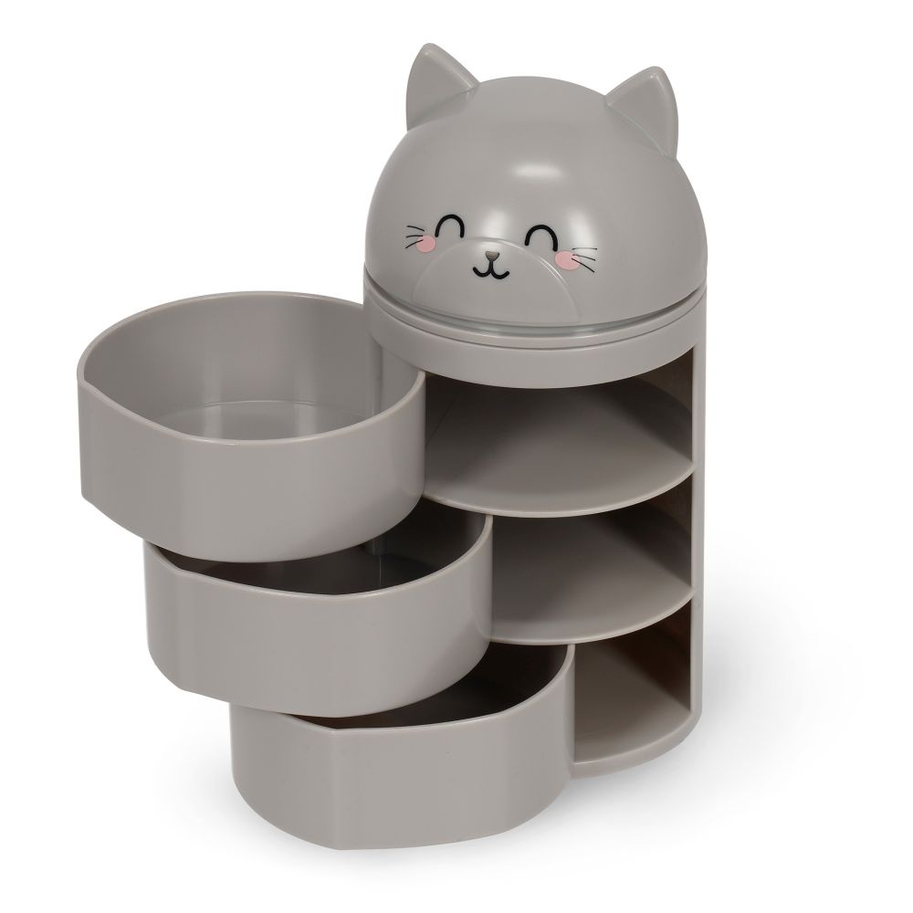 Aww-rganiser, hållare för skrivbordstillbehör - Kitty - 2