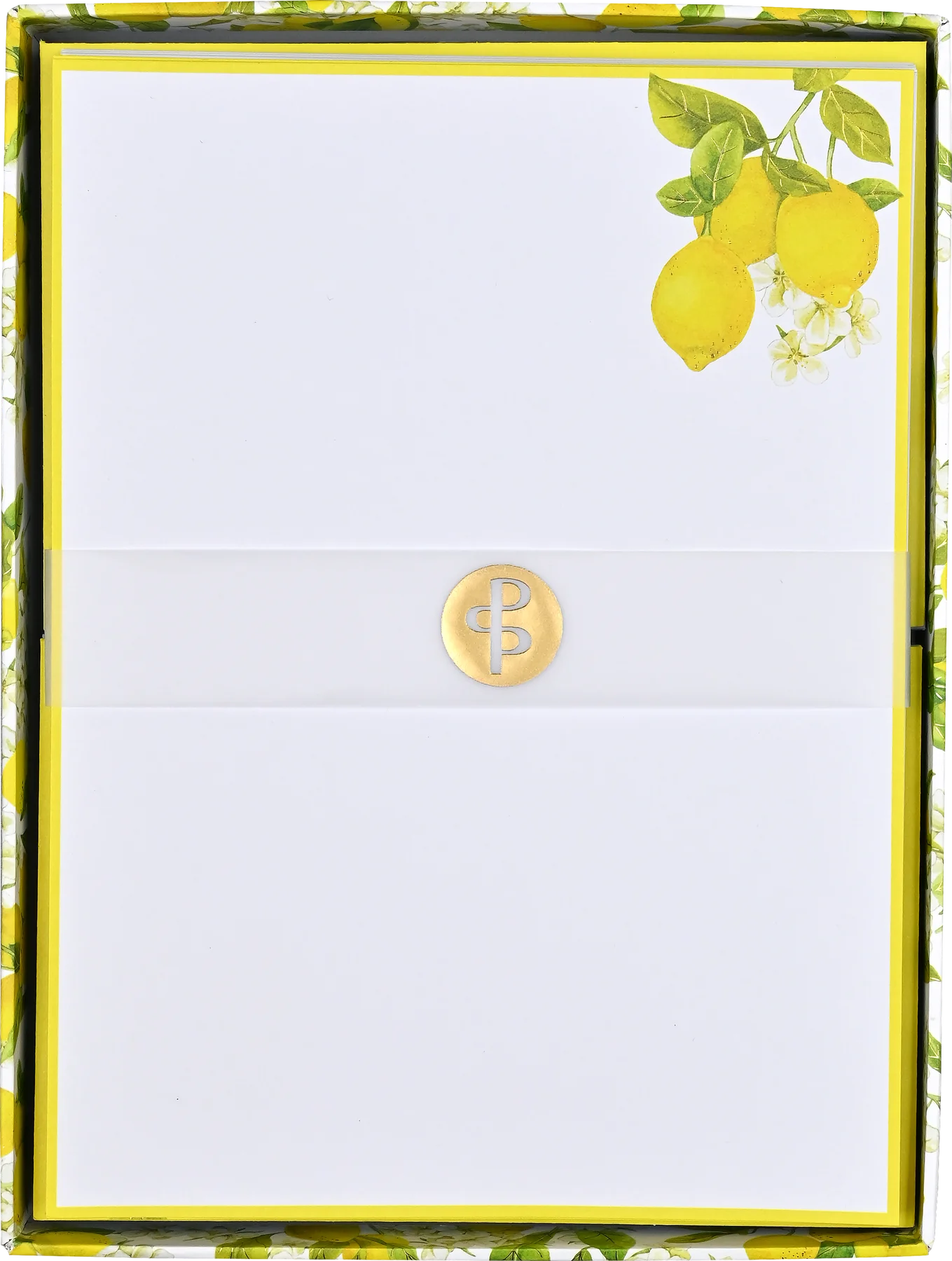Amalfi Lemons, Boxed Stationery Set - 3