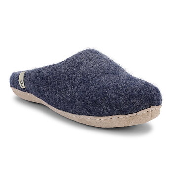 Egos, Toffla, felted wool, dark blue