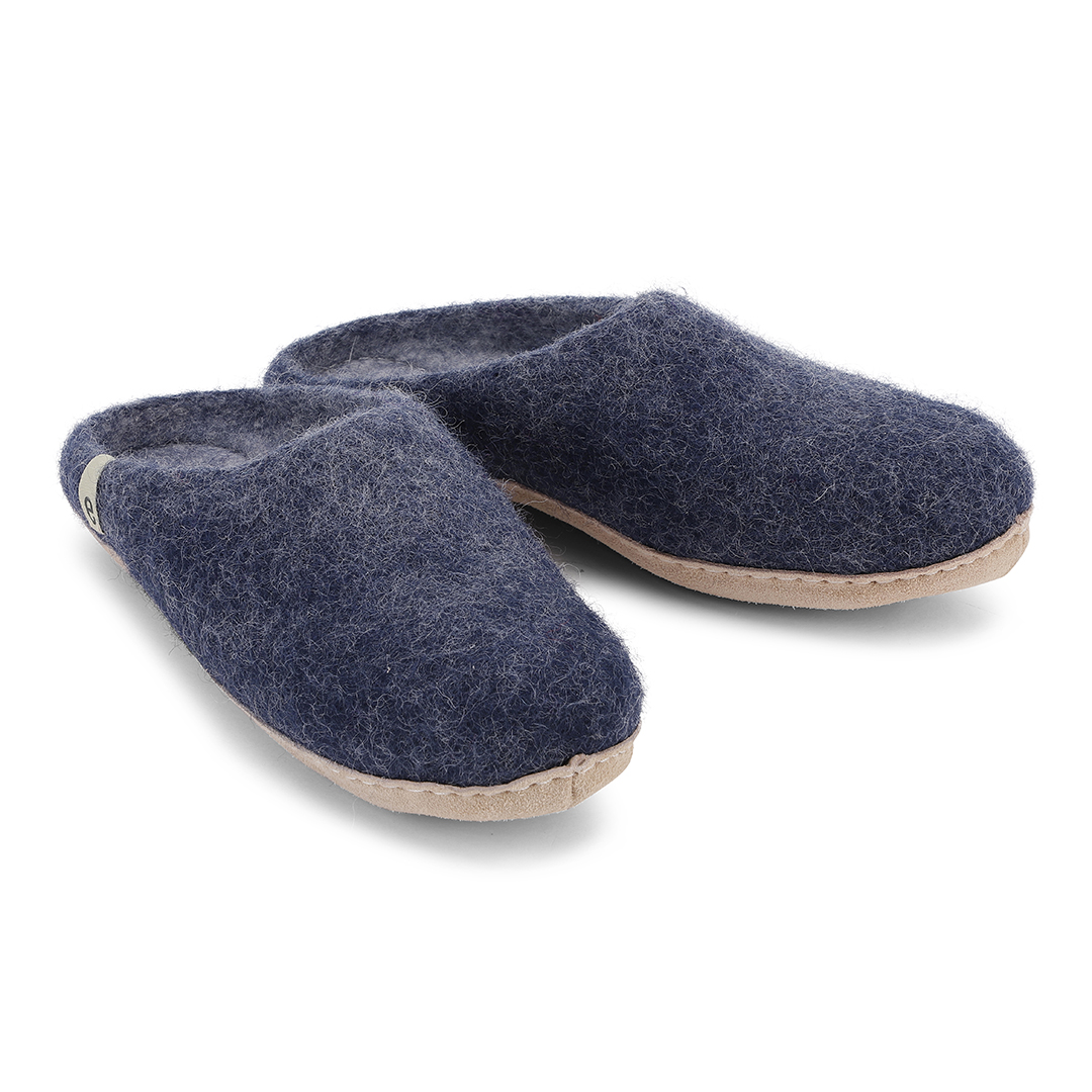 Egos, Toffla, felted wool, dark blue - 2