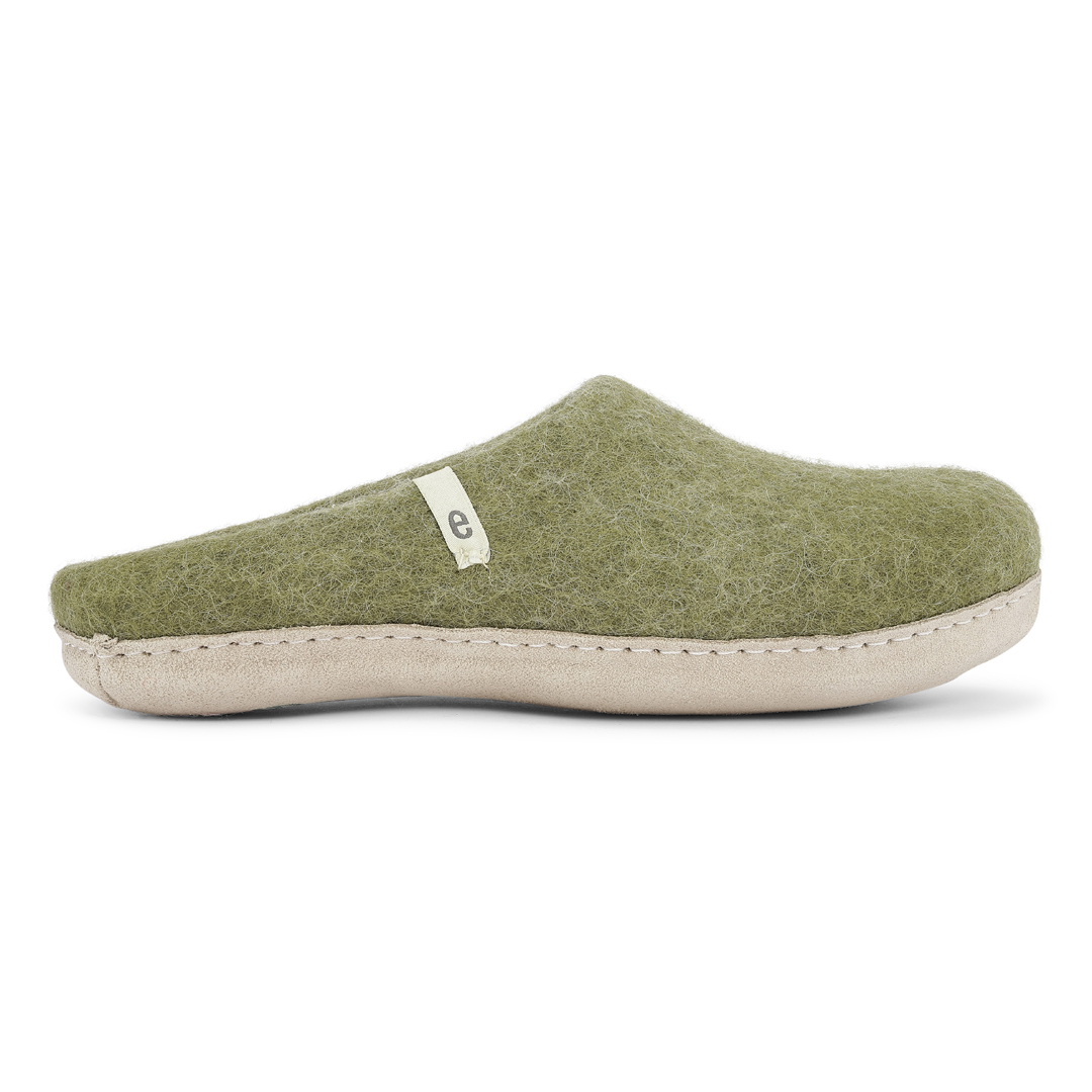Egos, Toffla, felted wool, moss green - 3