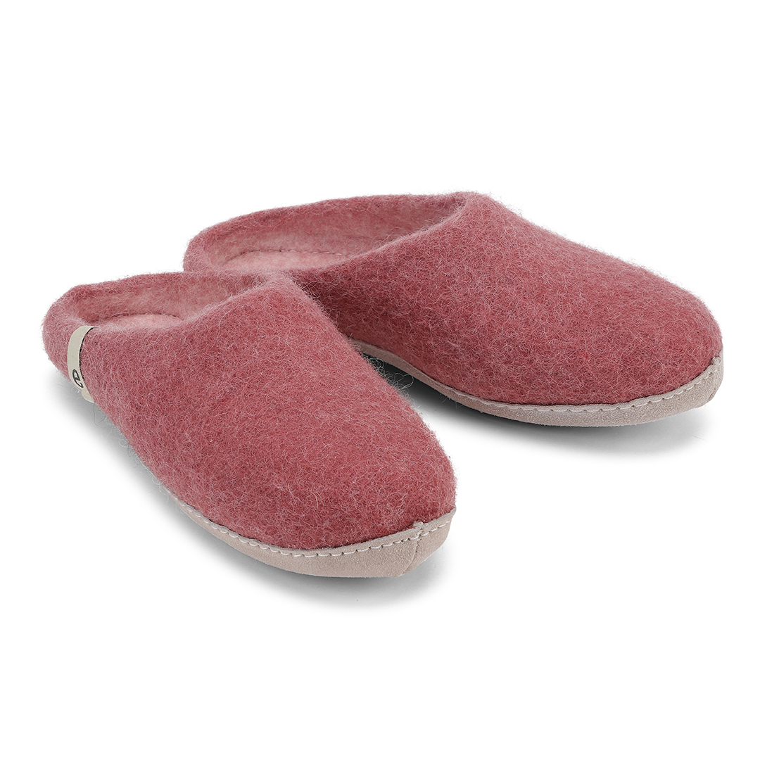 Egos, Toffla, felted wool, Dusty rose - 2