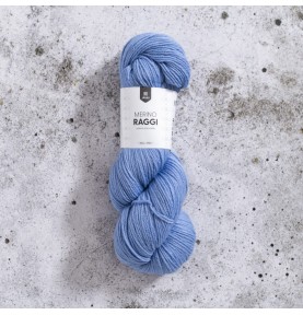Merino Raggi Saphire 75322 Stickfasthet 25 maskor per 10 cm