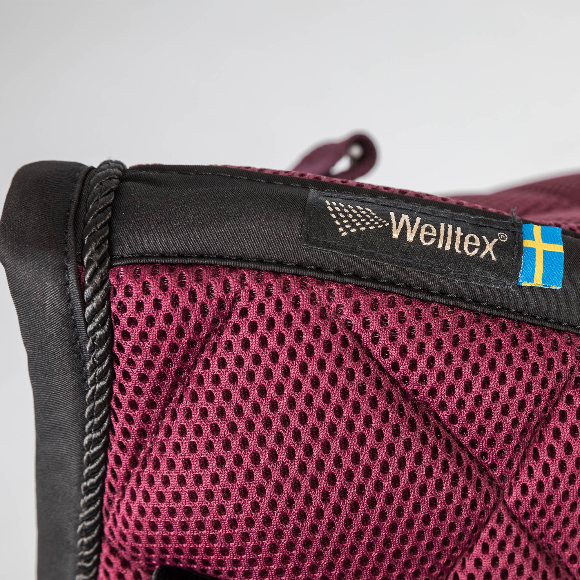 Back on Track Airflow saddle pad Jump - Burgundy - 4