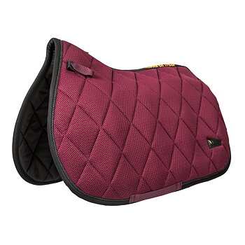 Back on Track Airflow saddle pad Jump - Burgundy