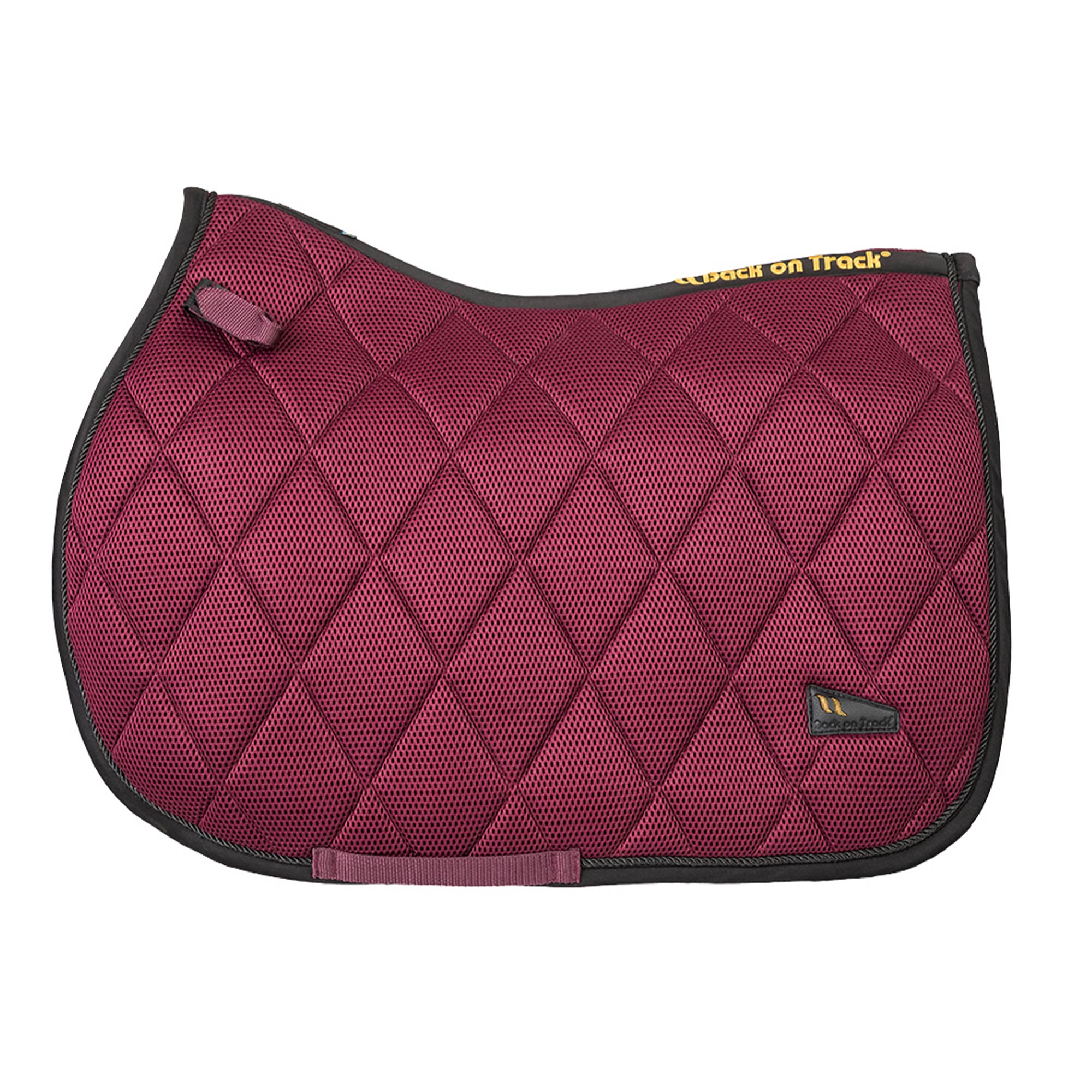 Back on Track Airflow saddle pad Jump - Burgundy - 2