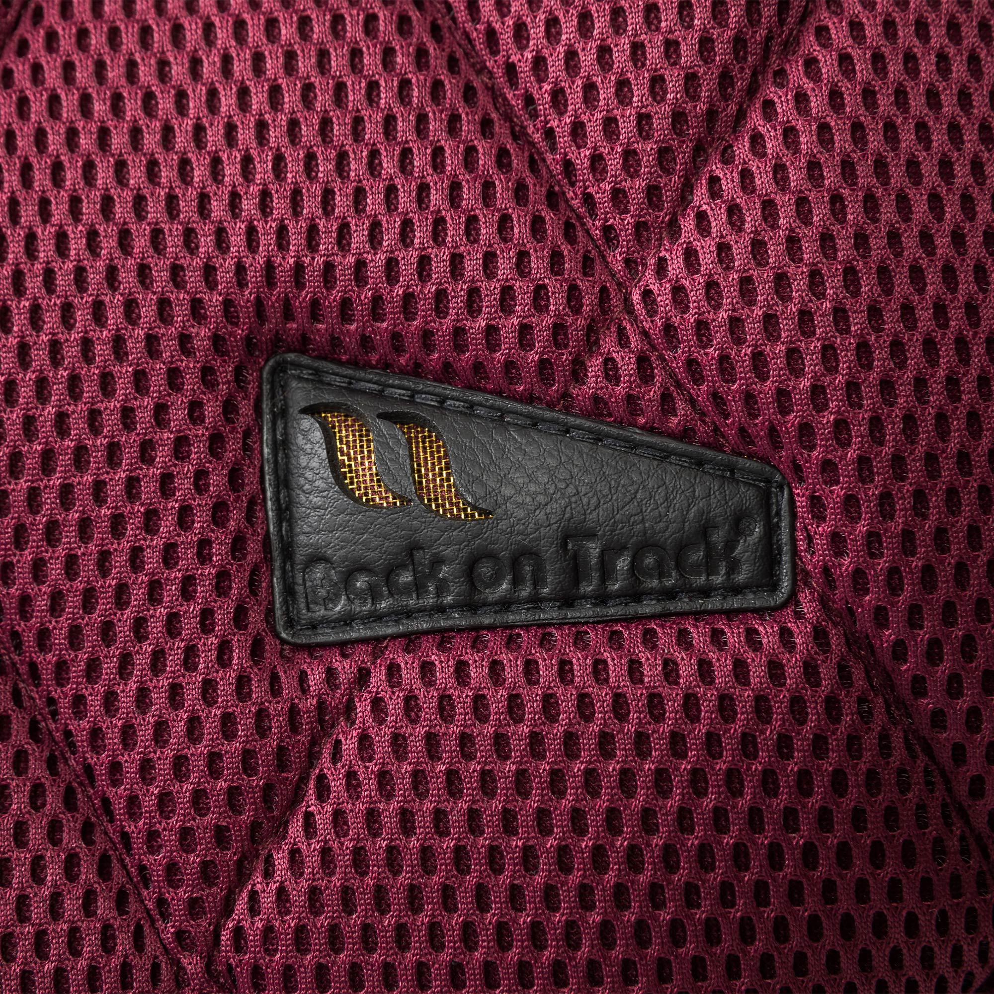 Back on Track Airflow saddle pad Jump - Burgundy - 3