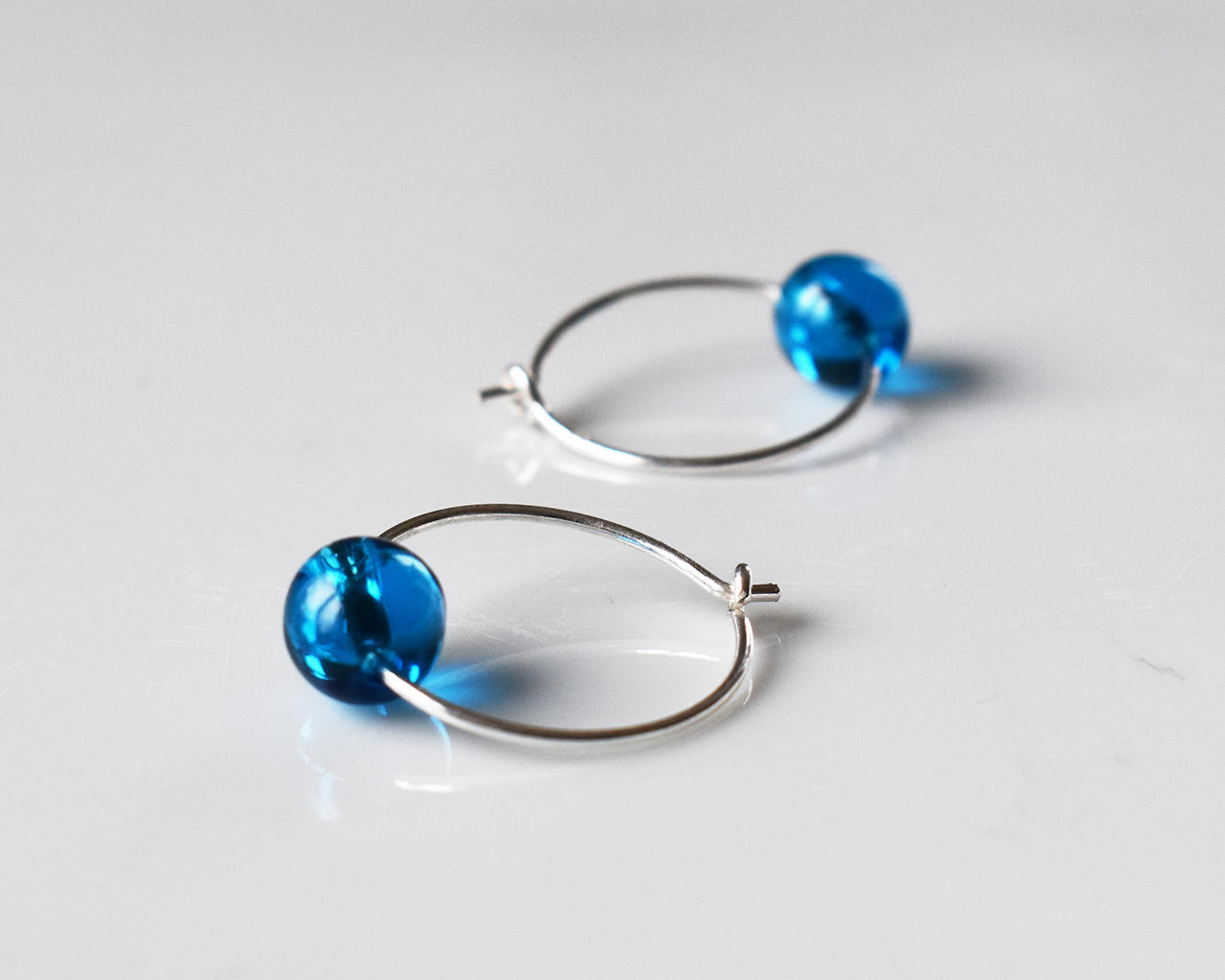 ELVES WATER - blue earrings - 2