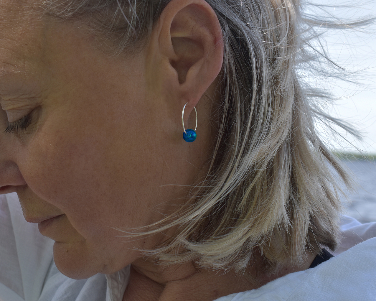 ELVES WATER - blue earrings - 5