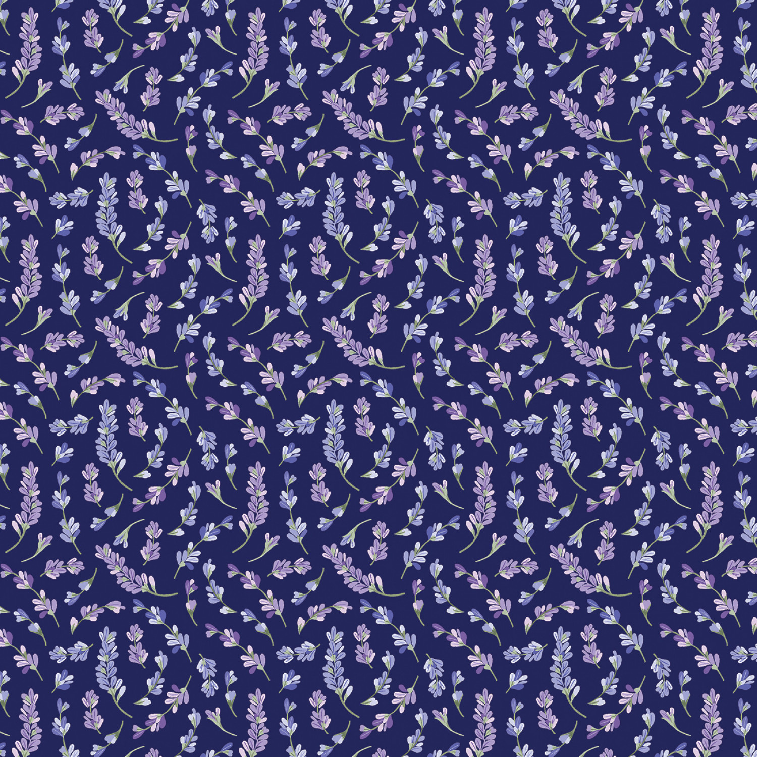 Tyg - Lavendula Dark Twilight - Bee Haven