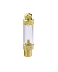 Aqua Nova - Bubble counter glas/metal