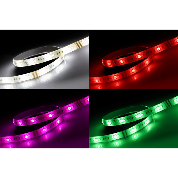 QNECT Smart Home LED-list, RGB, 4m, WiFi 2,4GHz, dimbar - 2