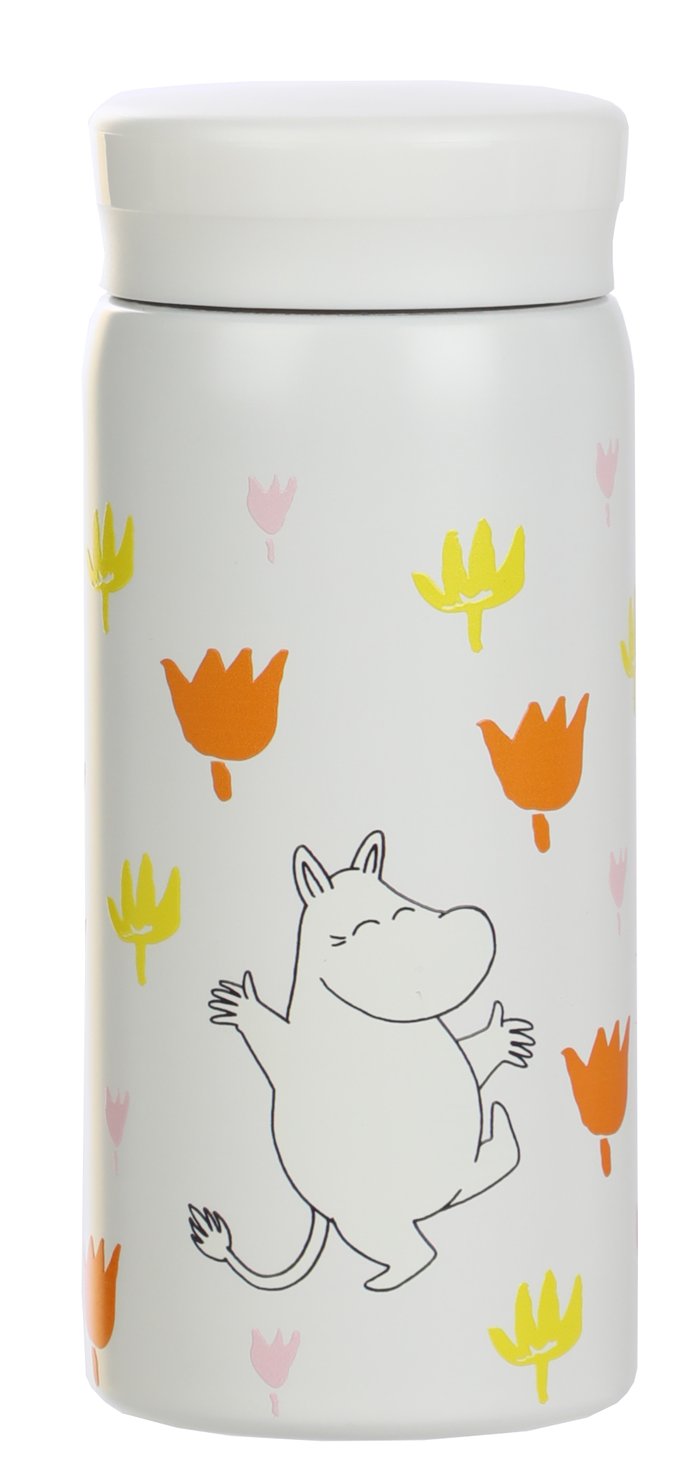 Mumin Termosflaska 200 ml - Mumintrollet bland blommor