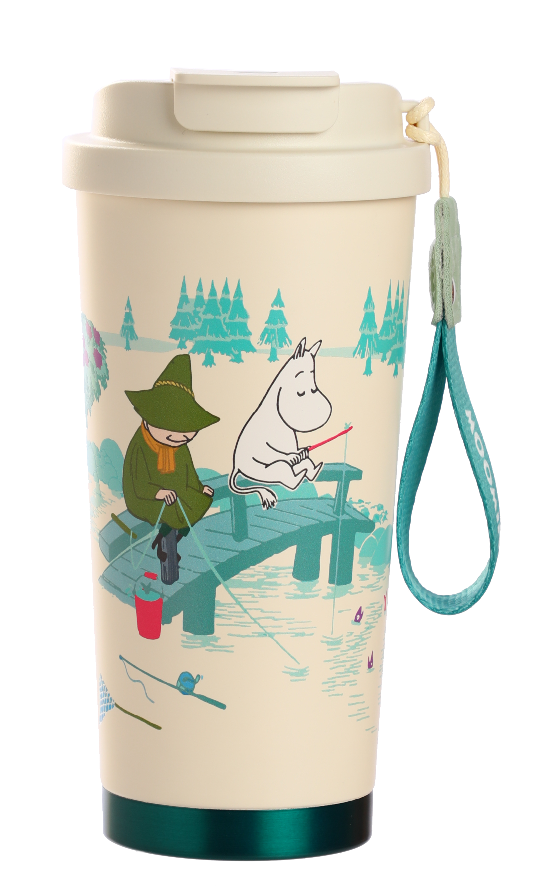 Moomin Take Away Mug 580 ml - Moomin Fishing