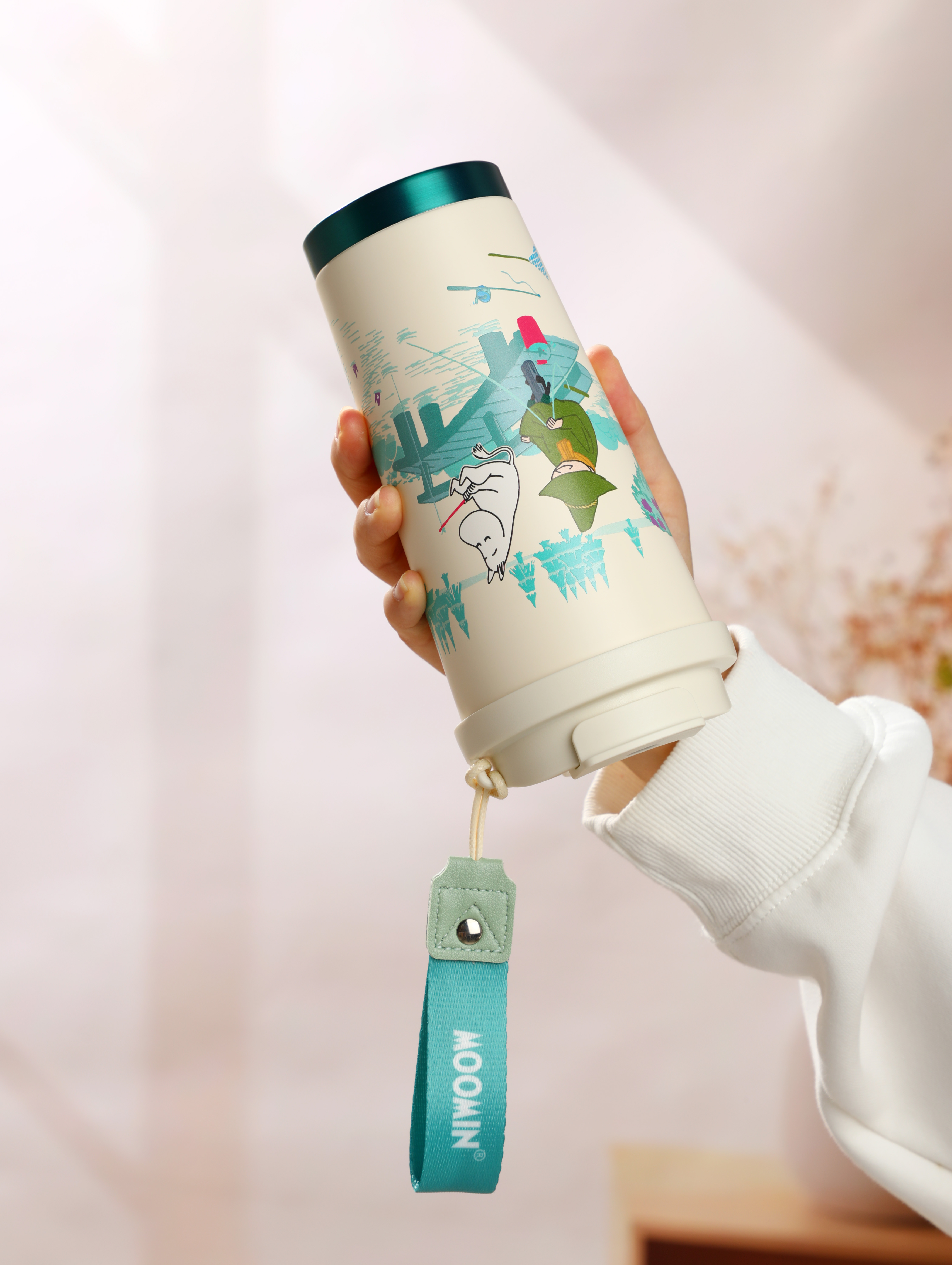 Moomin Take Away Mug 580 ml - Moomin Fishing - 3