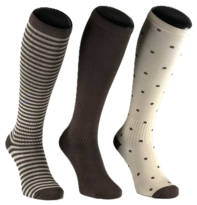 3-Pack Zent Stödstrumpor Bambu