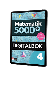 Matematik 5000+ Kurs 4 Lärobok Digitalbok Upplaga 2021