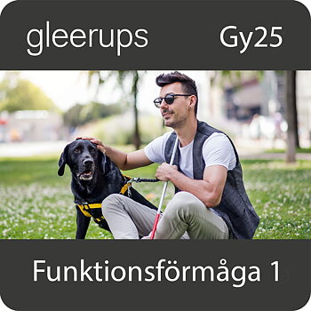 Funktionsförmåga 1, digitalt läromedel, elev, Gy25