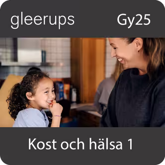 Kost och hälsa 1, digitalt läromedel, elev, Gy25