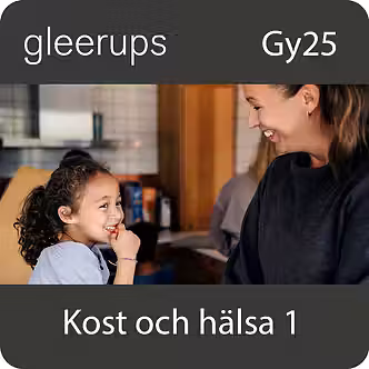 Kost och hälsa 1, digitalt läromedel, elev, Gy25