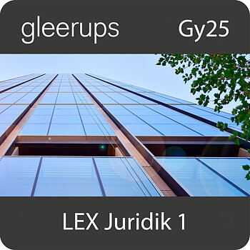 LEX Juridik 1, digitalt läromedel, elev, Gy25